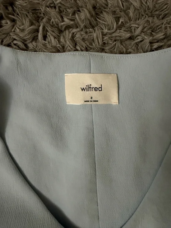 Wilfred Pale Blue Tailored Vest - Picture 2 of 2